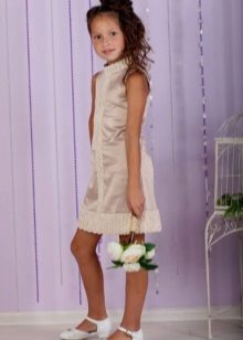 Cocktail dress for girls straight cut
