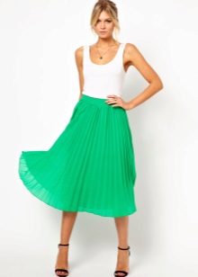 Light flying skirt bright color
