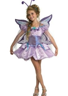 New Year's dress for the girl butterfly