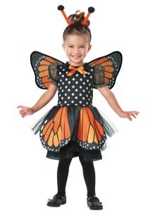 Christmas dress for girls 2 years old butterfly