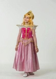 New Year's dress of the princess for the girl