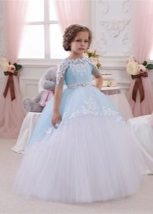 New Year's dress for the girl in a floor