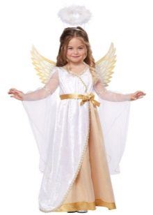 New Year's long dress Angel for the girl