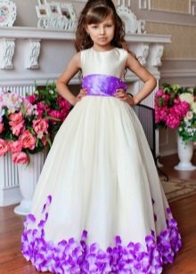 New Year's dress in the style of Barbie for girls