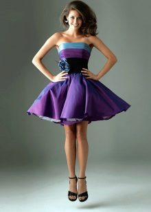 fluffy taffeta dress