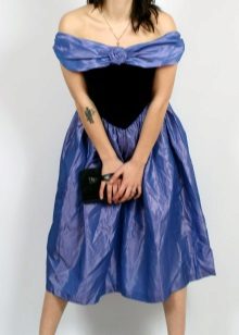 viscose taffeta blend dress