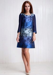 elegant dress made of viscose taffeta