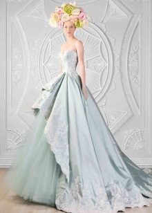 sophisticated taffeta wedding dress