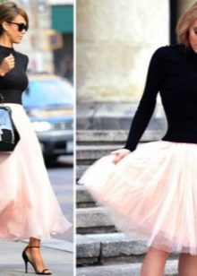 Midi-skirt: options for models