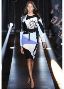 triangle pencil skirt