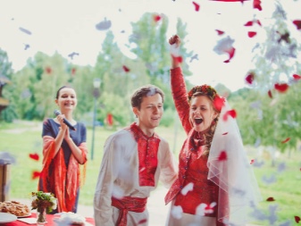 Modern wedding in Russian style