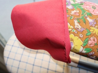 Sewing sleeves on a dress - step 2