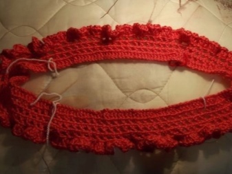 Knitting a dress with a yoke for girls 1-3 years old - step 2