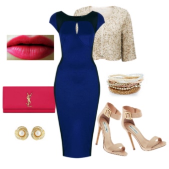 Pearl Blue Evening Dress Shoes