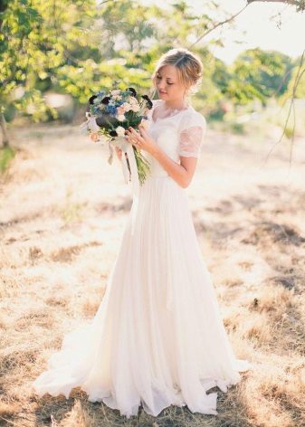 Modest wedding dress