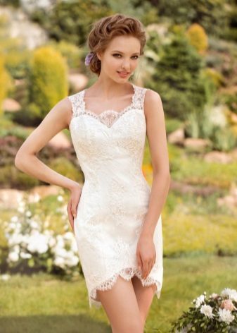 Wedding dress - a trassformer from Papilio short
