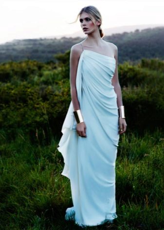 Greek style wedding dress