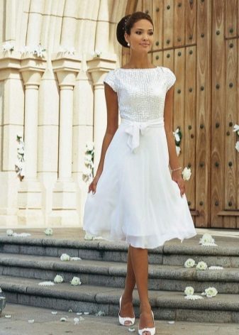 Midi Wedding Dress
