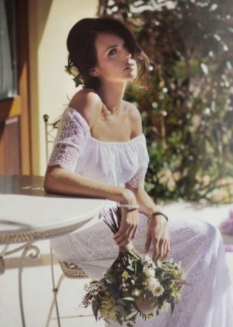 Hippie Style Wedding Dress