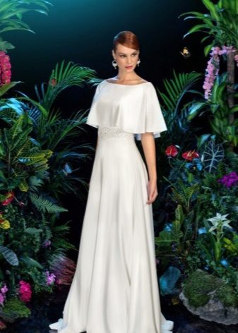 Modest vintage style wedding dress