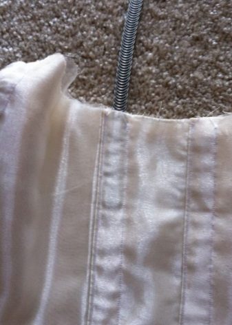 Dressing the bone in the drawstring