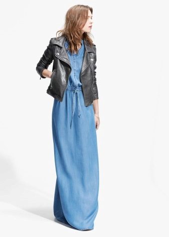 Outerwear for denim dress