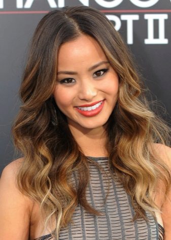 Lipstick to gray dress