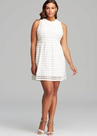 Short dress for fat belly