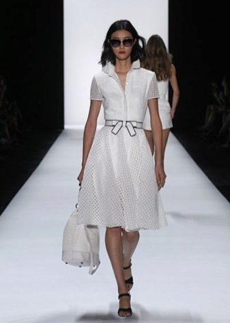 Badgley Mischka Vintage Shirt Dress