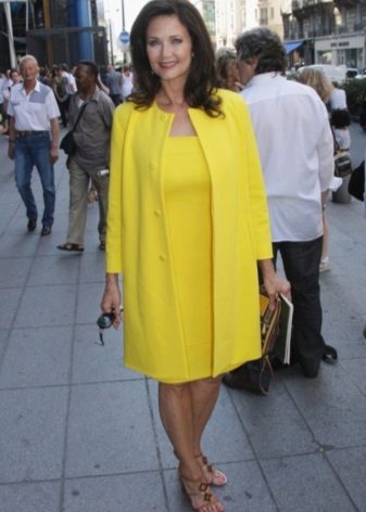 Trapeze dress for women aged