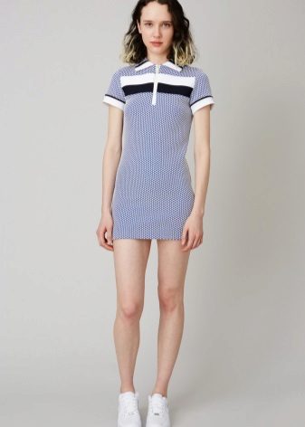 Very short polo dress