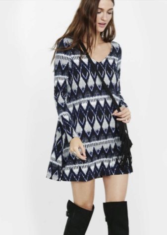 Warm A-line Dress