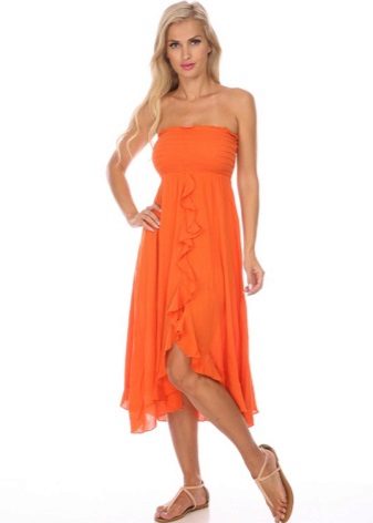 Sandals for skirt dress