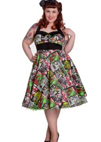 Dress in the style of the 50s for the full