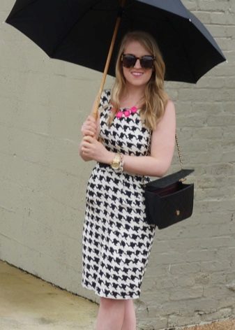 Straight dress goose legs without sleeves