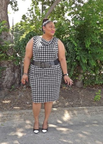 Goose Feet Dress for Fat Women