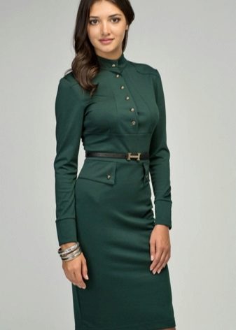 Medium Military Green Dress