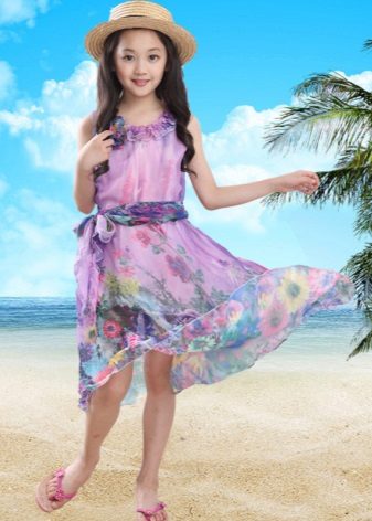 Sundress for a girl of 11 years