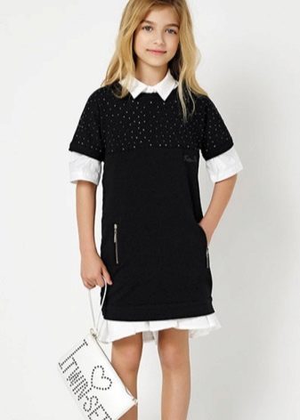Dress for girls 13-14 years old black