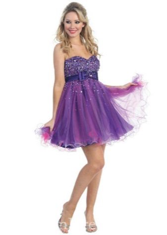 organza cocktail dress