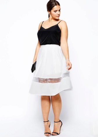 Skirt for obese women