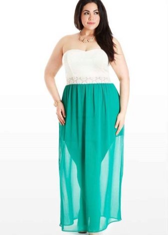 light chiffon skirt for obese women