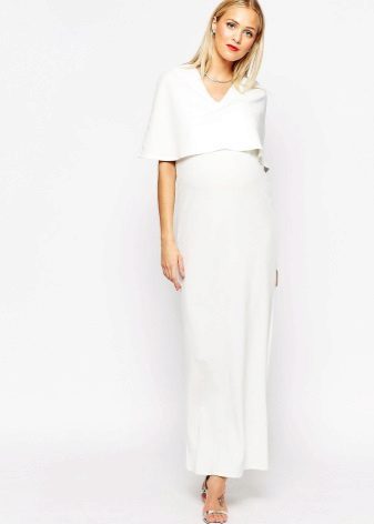 Simple Maternity Wedding Dress