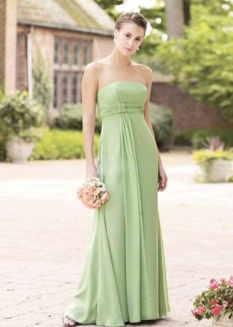 Long lime dress