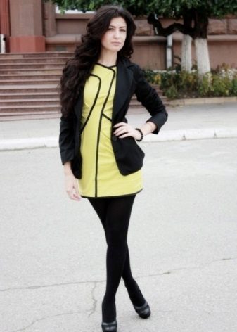 Salad dress with jacket