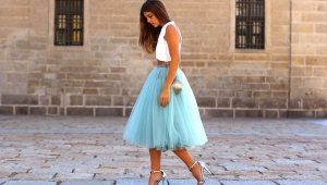 Layered and tiered skirts