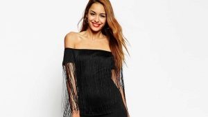 Dress with fringe - original notes in the image