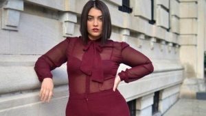 Blouses for obese women