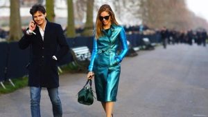 Women's leather coat