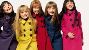 Raincoat for girls to school